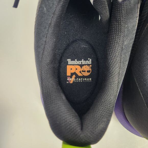 Timberland Pro Radius Composite Safety Toe Shoe Sneaker Women Size 11 Black - Picture 8 of 12